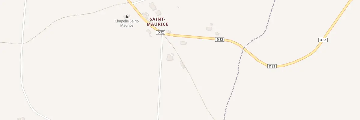 Plan du 14 Saint-Maurice à Trémel