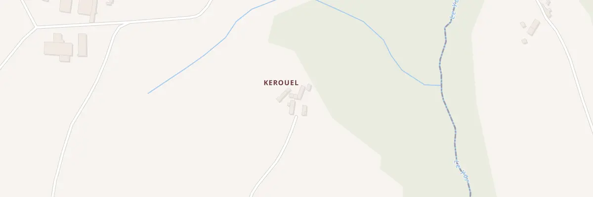 Plan du 5001 Kerouel à Trémel