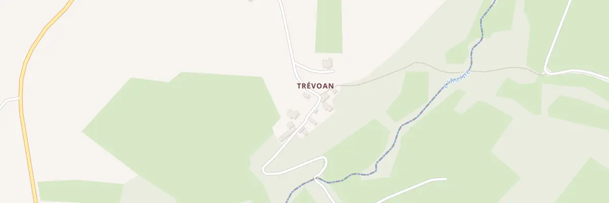Plan du 7 Trevoan à Bolazec