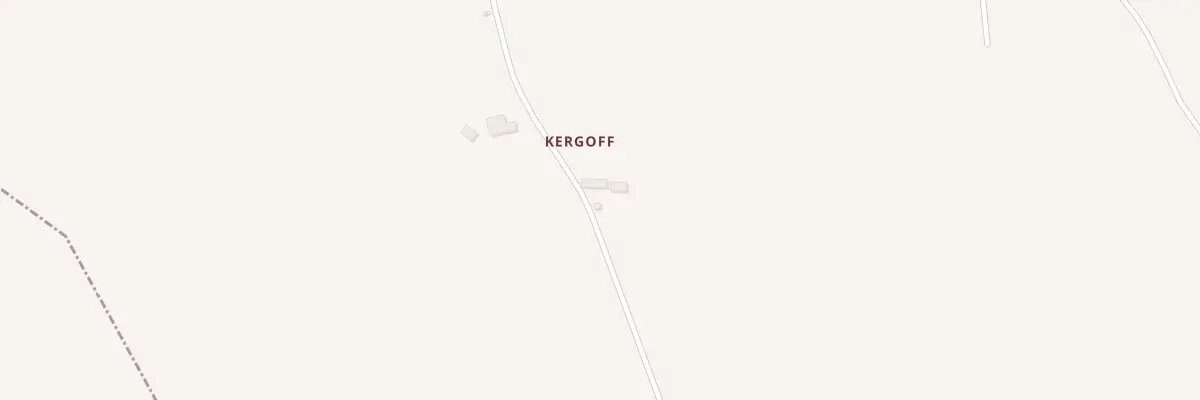 Plan du 97 Kergoff à Querrien