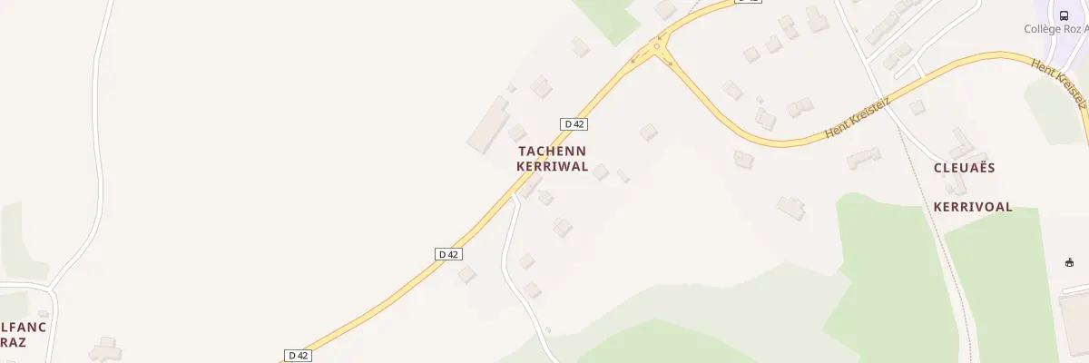 Plan du 5469 Tachen Kerivoal à Guerlesquin