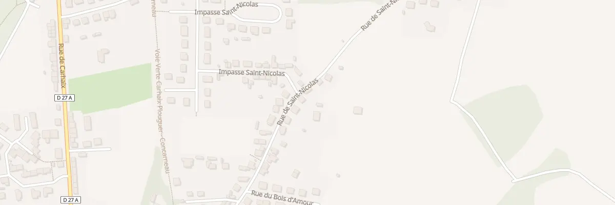 Plan du 42 Rue St Nicolas à Gourin