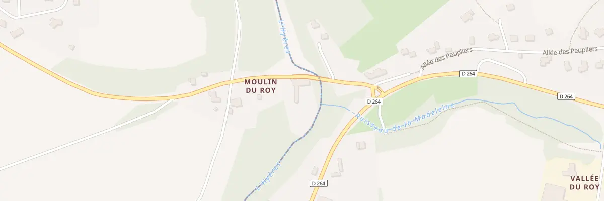 Plan du 199A Moulin du Roy à Kergloff
