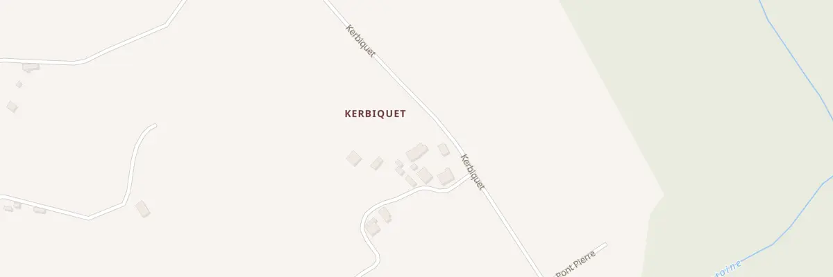 Plan du 5523 Kerbiquet à Guiscriff