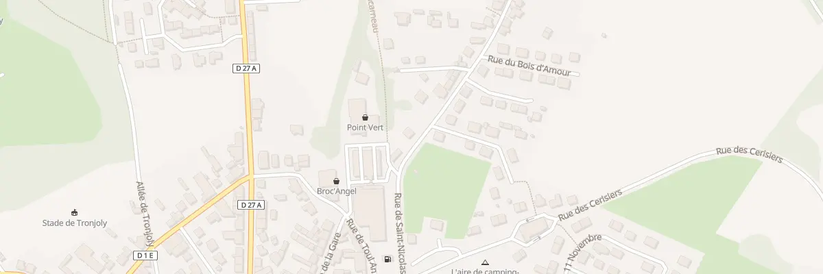Plan du 5 Rue St Nicolas à Gourin