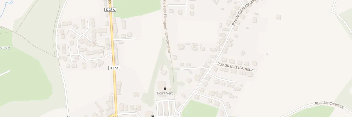 Plan du 7765 Rue St Nicolas à Gourin