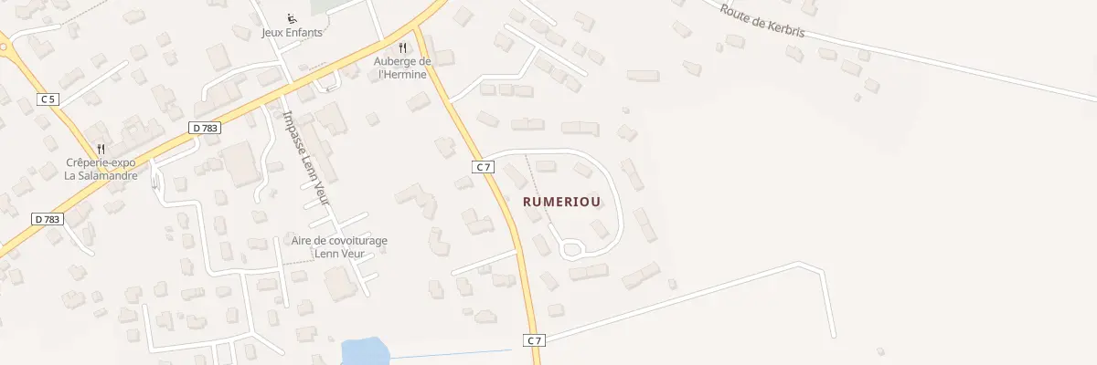 Plan du 4 Cité de Rumeriou à Baye