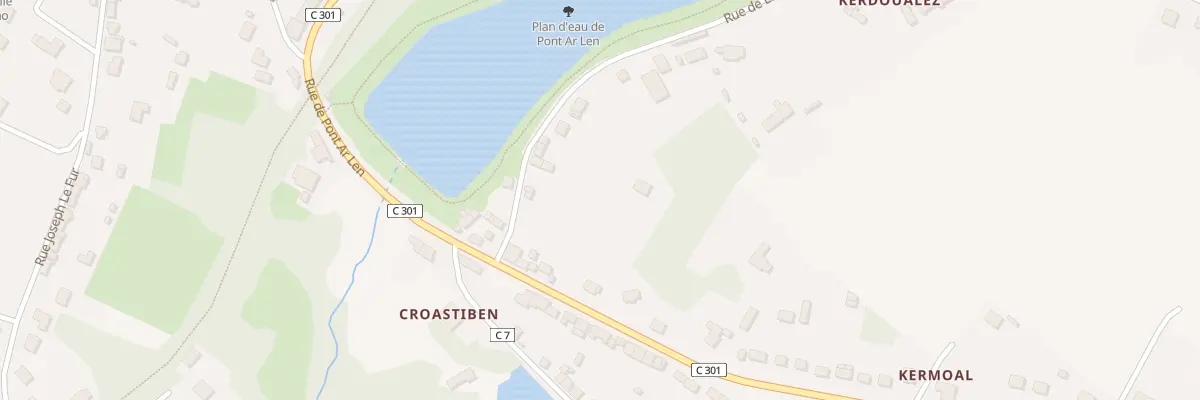Plan du 17B Rue de Pont Ar Len à Gourin