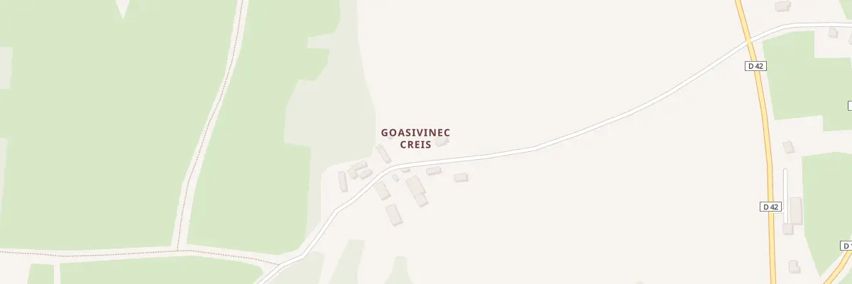 Plan du 5410B Goasivinec Creis à Guerlesquin