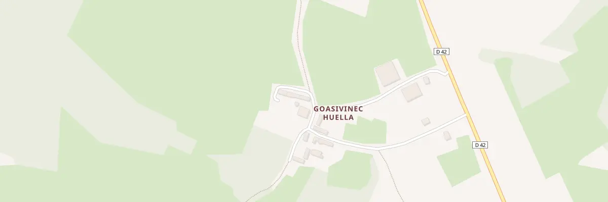 Plan du 5 Goasivinic Huella à Guerlesquin