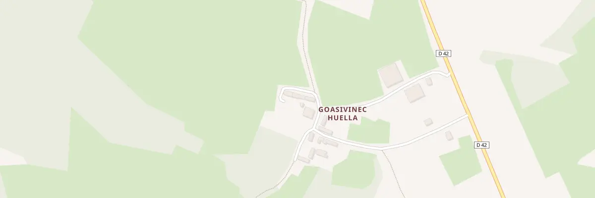 Plan du 5407 Goasivinic Huella à Guerlesquin