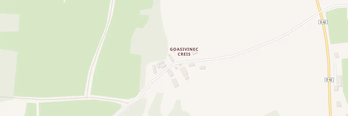 Plan du 5406 Goasivinec Creis à Guerlesquin