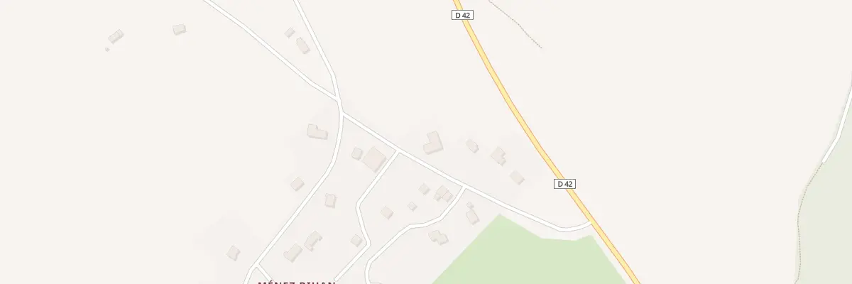 Plan du 41 Menez Bihan à Plouégat-Moysan