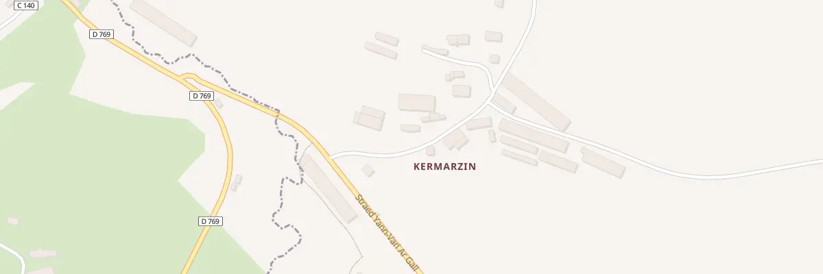 Plan du 1983C Kermarzin à Plounévézel