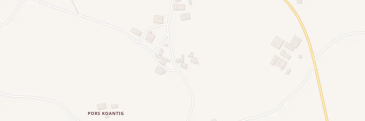 Plan du 730 Trohoat à Poullaouen