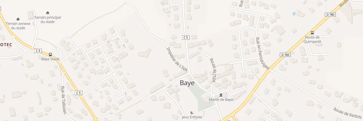 Plan du 193 Rte de l’Isle à Baye