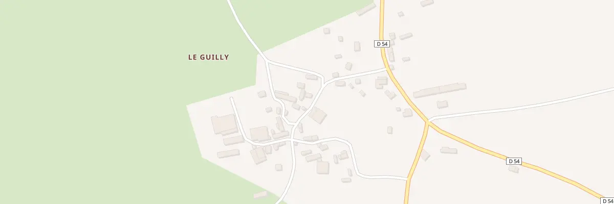 Plan du 769 Le Guilly à Poullaouen