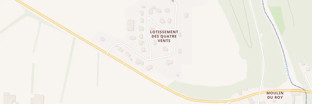 Plan du 2 Rue Gilbert Robin à Kergloff
