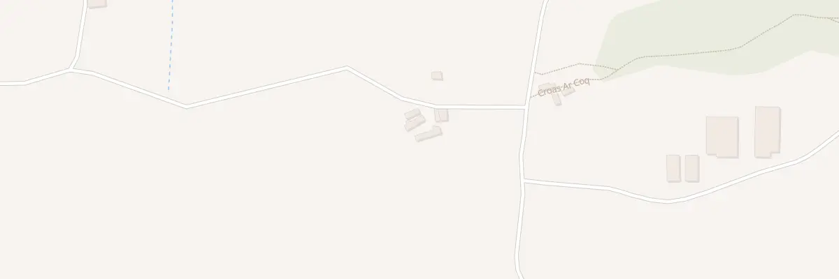 Plan du 5500 Croas Ar Coq à Trémel