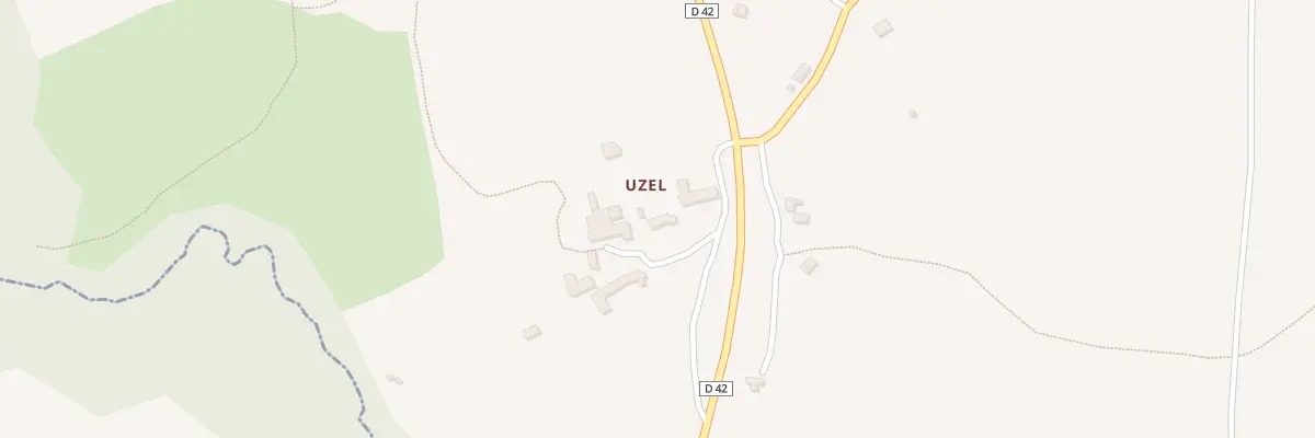 Plan du 5121 Uzel à Trémel
