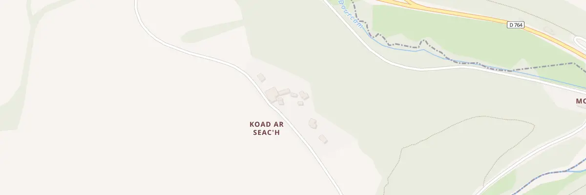 Plan du 5071 Coat Ar Seaz à Kergloff