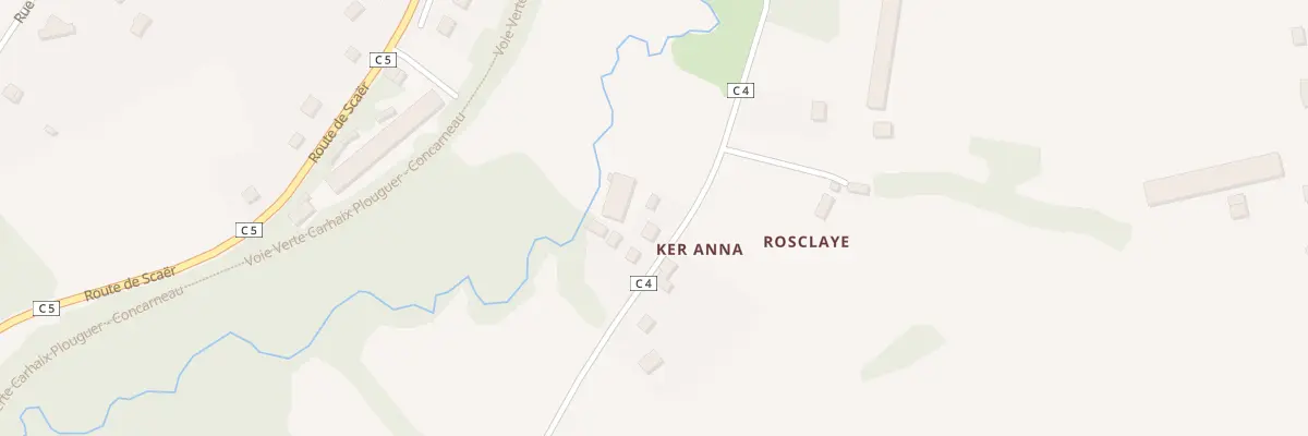 Plan du 448 Ker Anna à Gourin