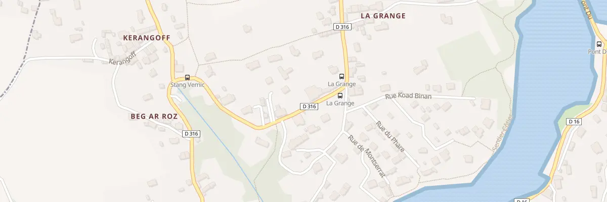 Plan du 34B Rue de Pont du à Clohars-Carnoët