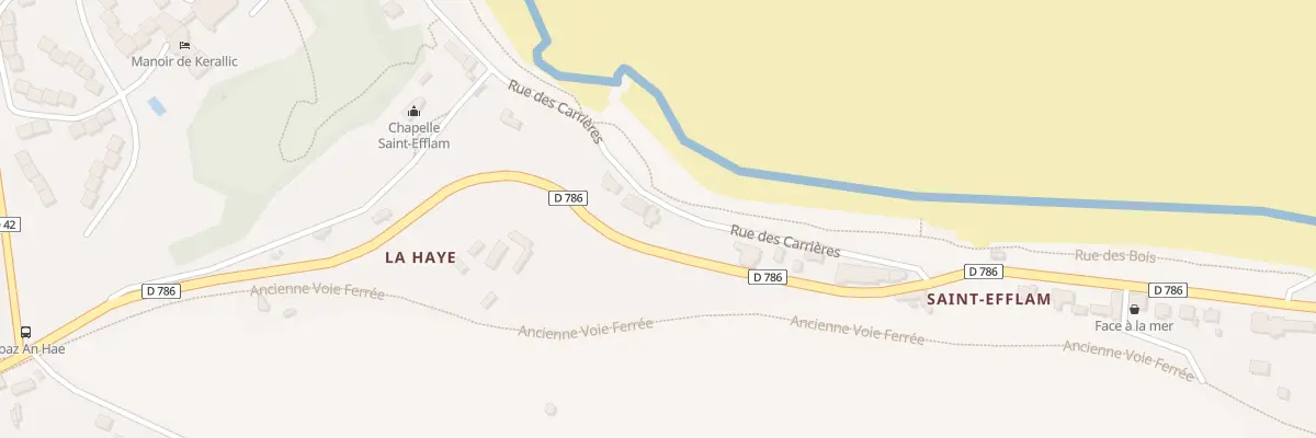Plan du 5 Rue des Carrières à Plestin-les-Grèves
