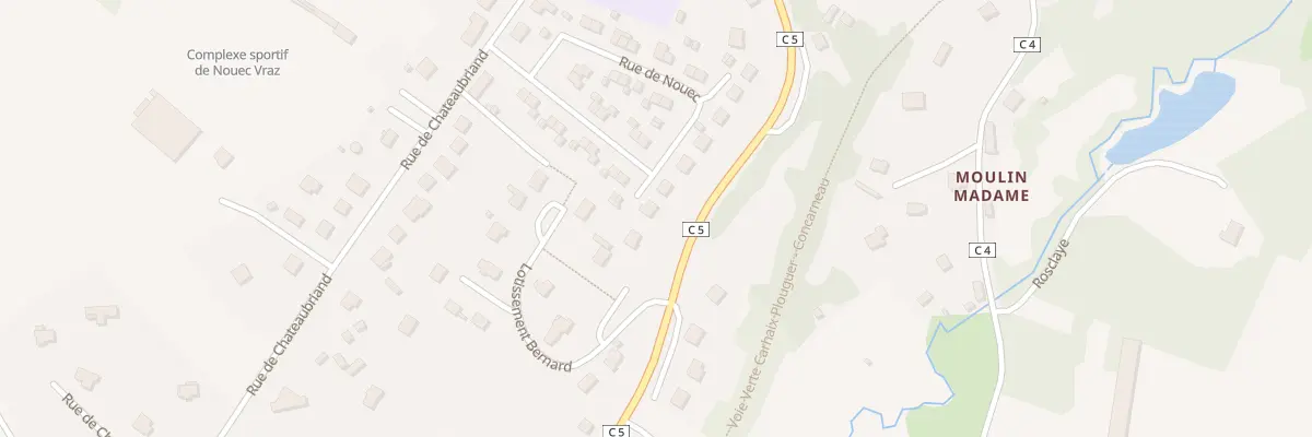 Plan du 37 Rue de Nouec à Gourin