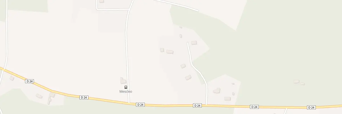 Plan du 6360F Mescleo à Moëlan-sur-Mer