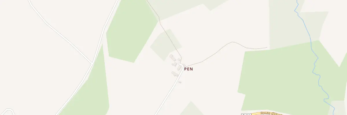 Plan du 173 Penquer à Bolazec