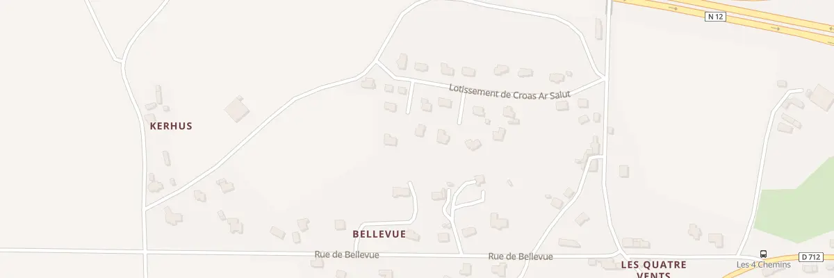 Plan du 11 Lot de Croas Ar Salut à Plouégat-Moysan