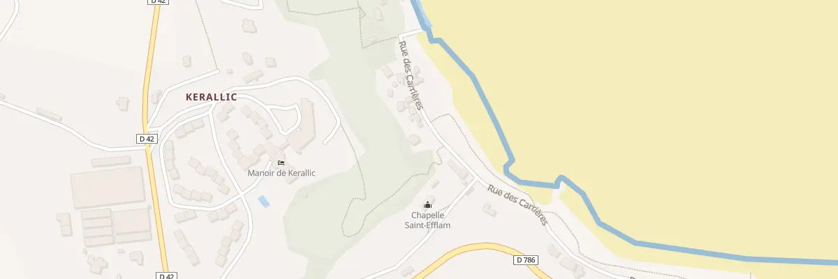 Plan du 5749 Rue des Carrières à Plestin-les-Grèves