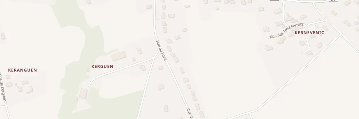 Plan du 17 Rue du Pont à Moëlan-sur-Mer