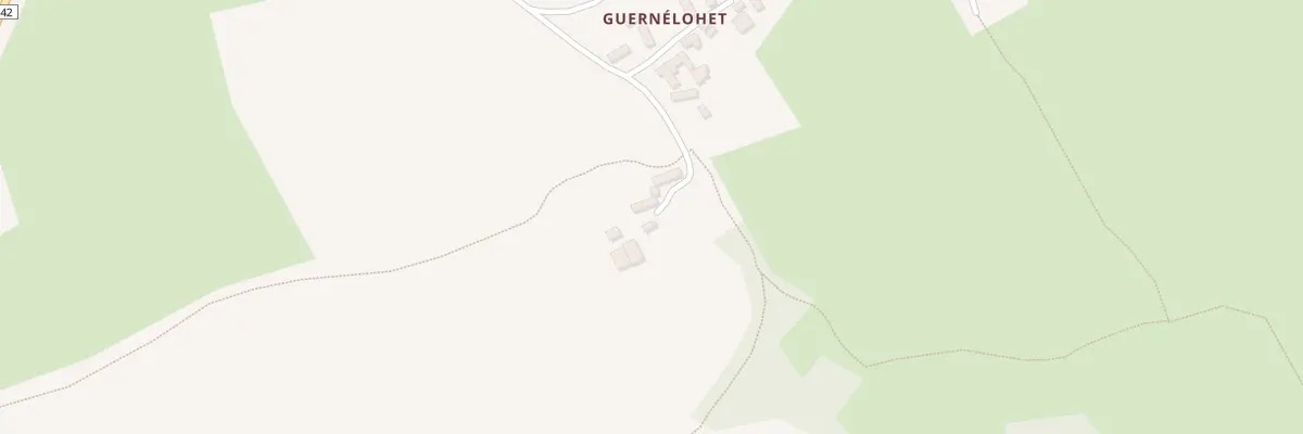 Plan du 1979B Guernélohet à Botsorhel