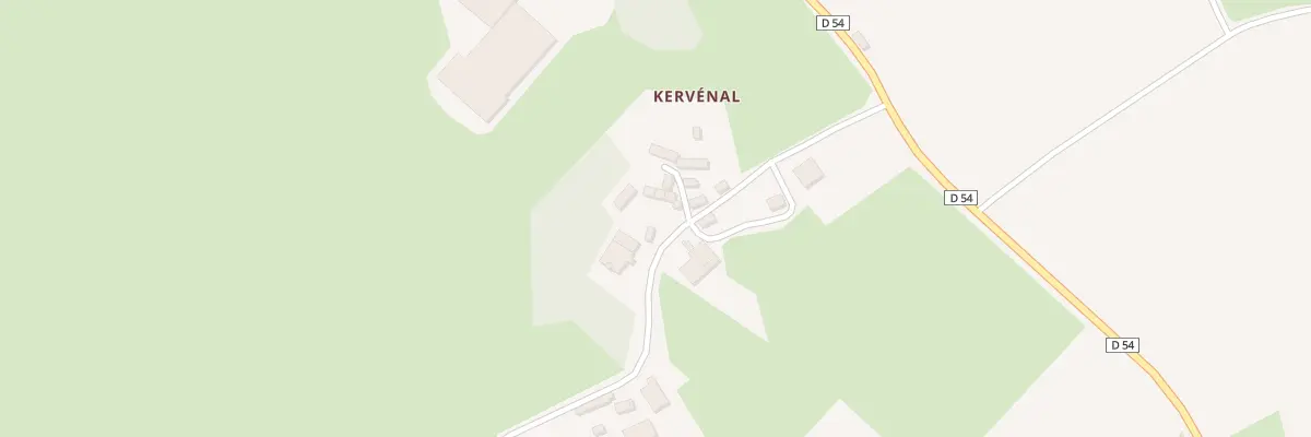 Plan du 478 Kervenal à Scrignac