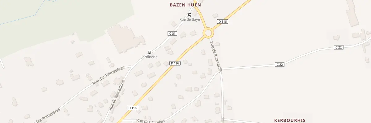 Plan du 72 Rue de Quimperle à Moëlan-sur-Mer