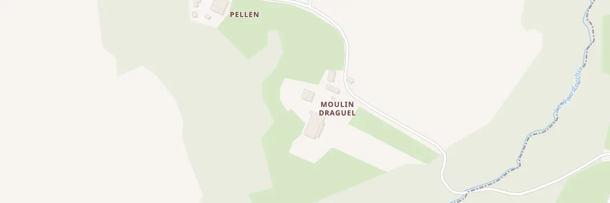 Plan du 5014 Pellen à Scrignac