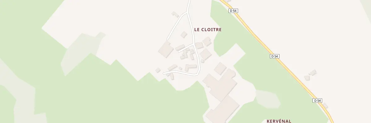 Plan du 488 Le Cloitre à Scrignac