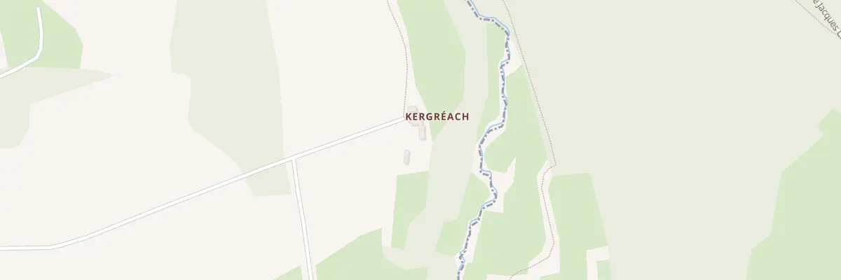 Plan du 120 Kergréach à Botsorhel