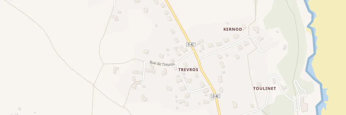 Plan du 4 Rue de Trevros à Plestin-les-Grèves