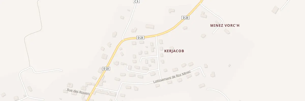Plan du 5 Cite de Kerjacob à Saint-Thurien