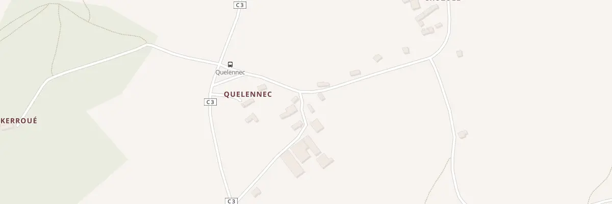 Plan du 277 Quelennec à Saint-Thurien