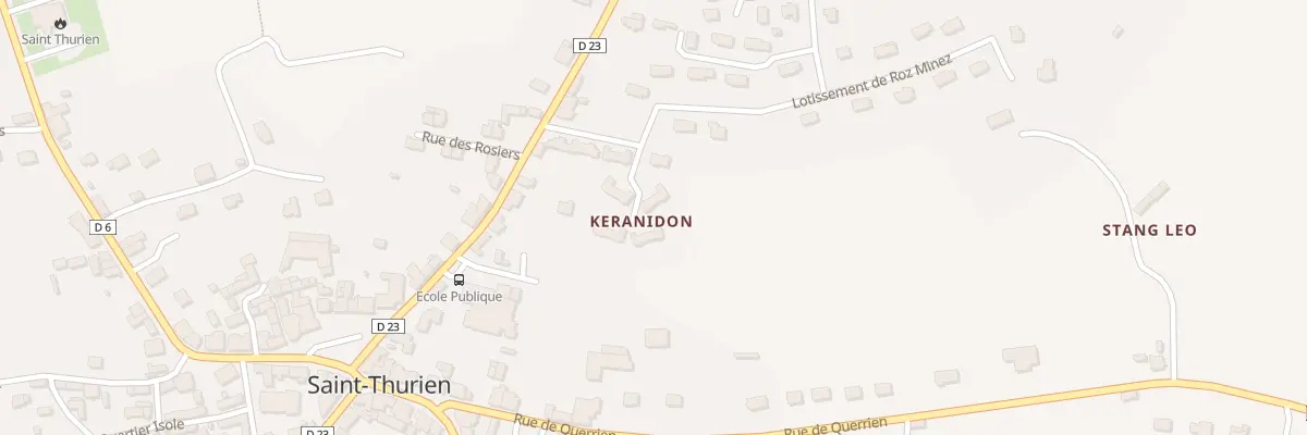 Plan du 5 Clos de Ker An Idon à Saint-Thurien