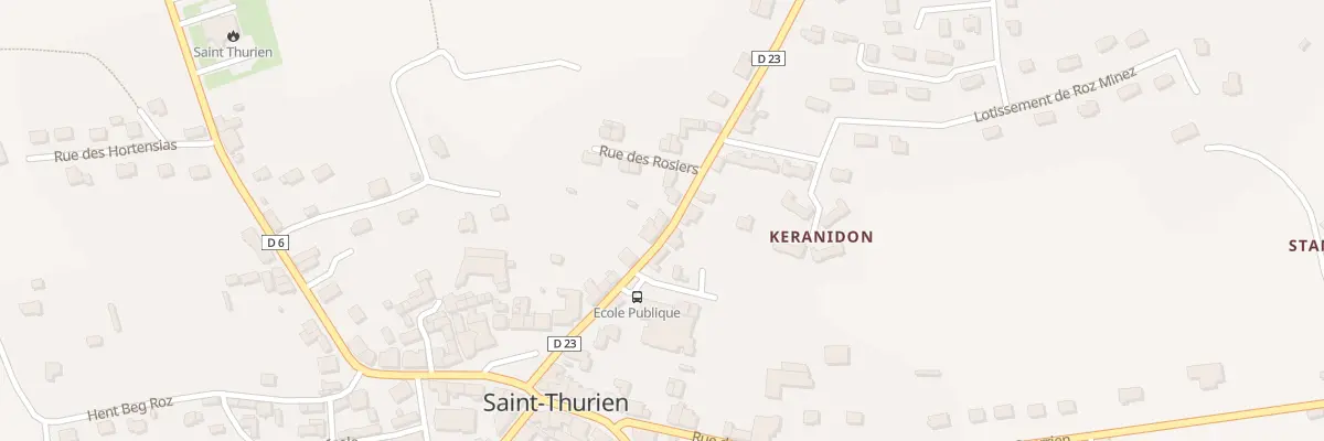 Plan du 11 Rue du Poulou à Saint-Thurien