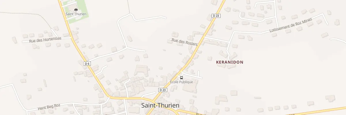 Plan du 9 Rue du Poulou à Saint-Thurien