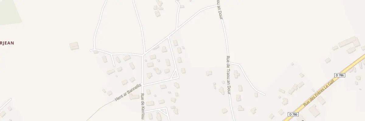 Plan du 8 Rue Convenant Meur à Plestin-les-Grèves