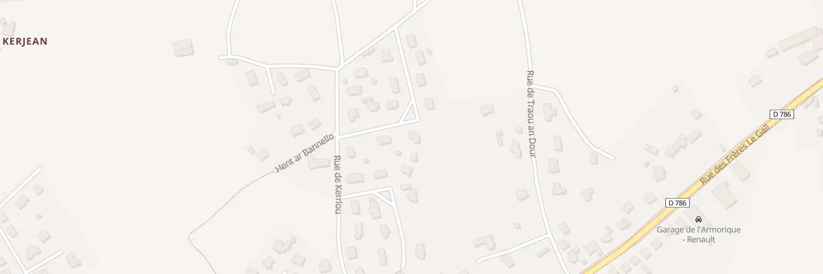 Plan du 4 Rue Convenant Meur à Plestin-les-Grèves