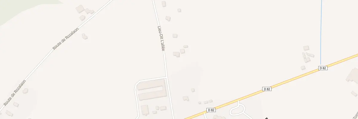 Plan du 1978B L’Allee à Saint-Hernin