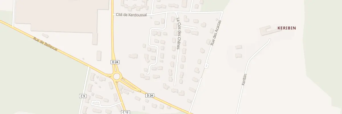 Plan du 11 Lot le Clos des Chênes à Moëlan-sur-Mer